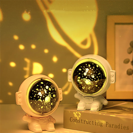 Luxe Divine Collection ~ Star Projector Sky Night Light Astronaut Lamp Spaceman Projection