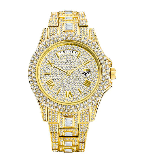 Luxe Divine Collection ~ Men's Luxury Crystal Watch