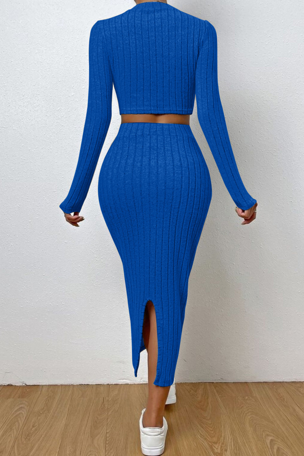 Luxe Divine Collection ~ Long Sleeve Top and Wrap Skirt Set