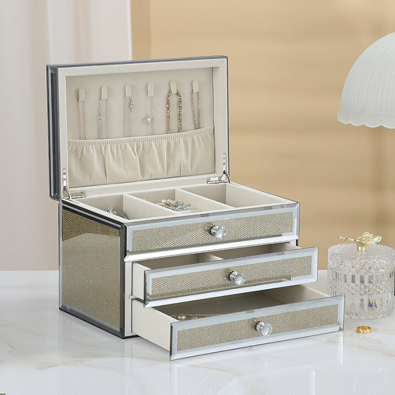 Luxe Divine Collection ~ Luxury Glass Jewelry Box