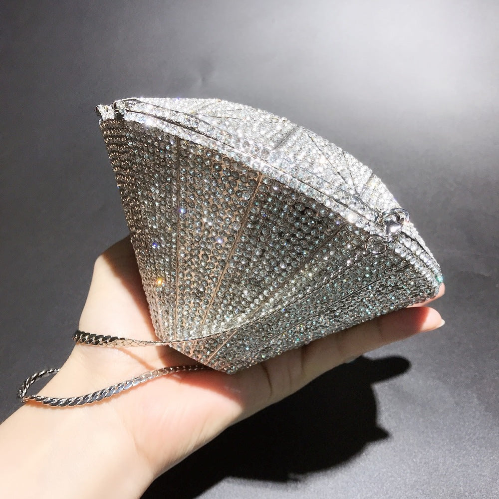 Luxe Divine Collection ~ Three-dimensional diamond shape handbags