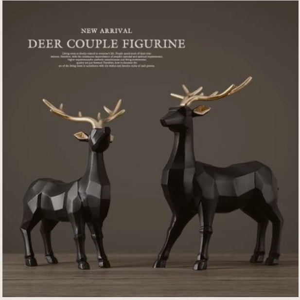 Luxe Divine Collection ~ Deer Figurine Home Decor