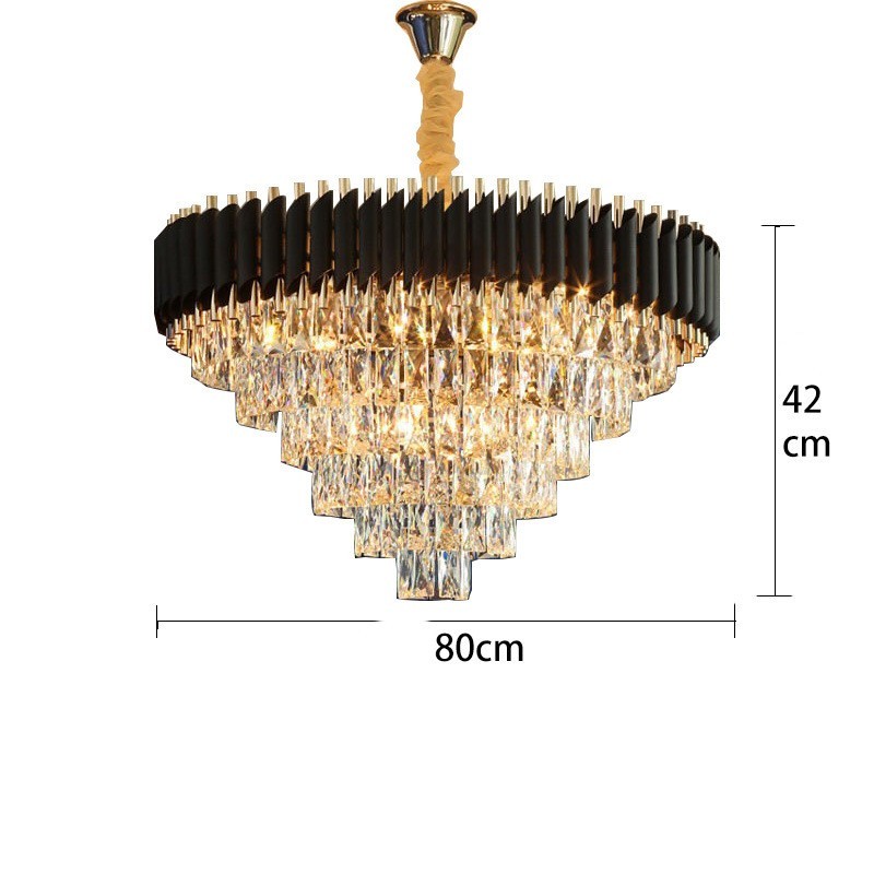 Luxe Divine Collection ~ Simple Living Room Crystal Chandelier