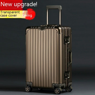 Luxe Divine Collection ~ Aluminum Magnesium Alloy Luggage Large Capacity Trolley Case