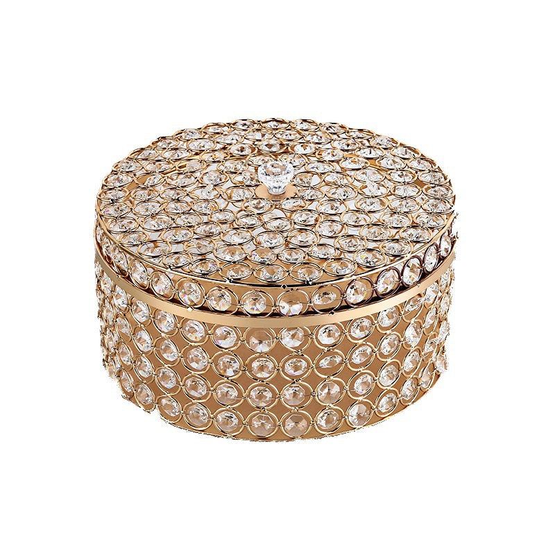 Luxe Divine Collection ~ Portable Crystal Tray Mini Jewelry Storage Box