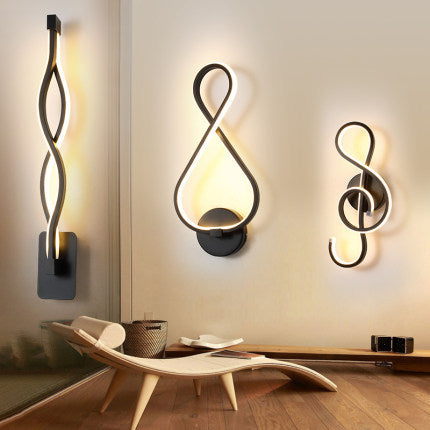 Luxe Divine Collection ~ Led wall lamp nordic minimalist