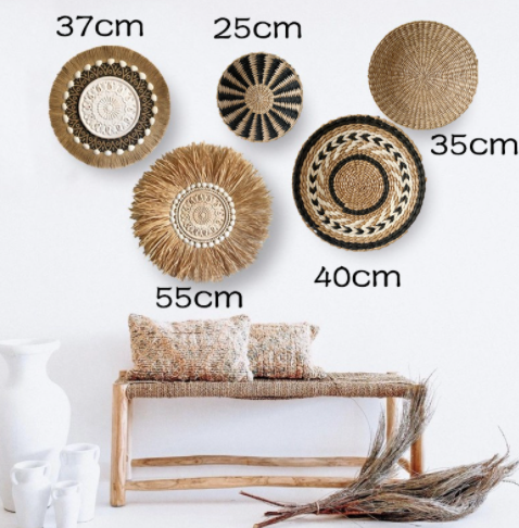 Luxe Divine Collection ~ Moroccan Bohemian Wall Decor Hanging Plate