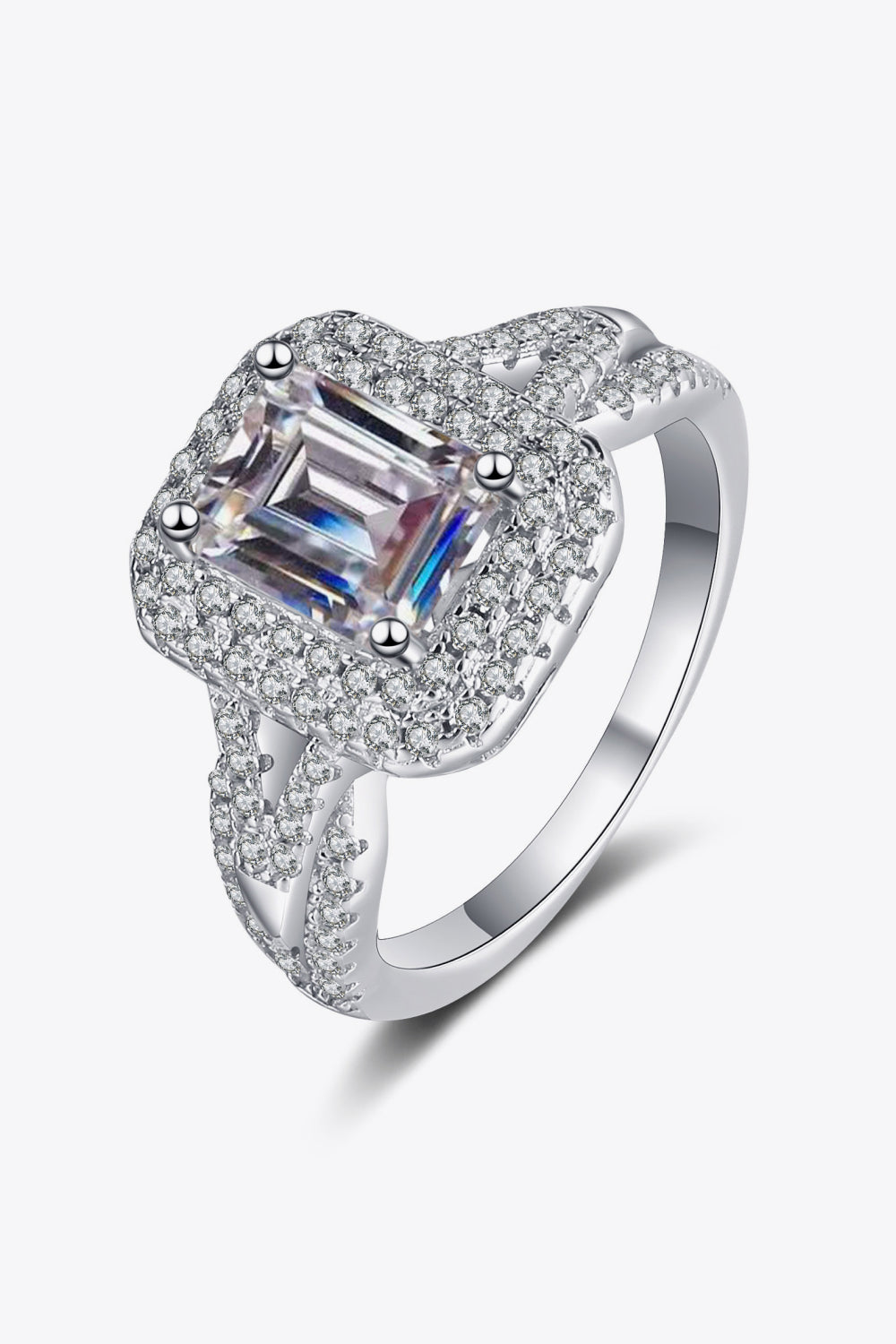 Luxe Divine Collection ~ 2 Carat Moissanite Ring