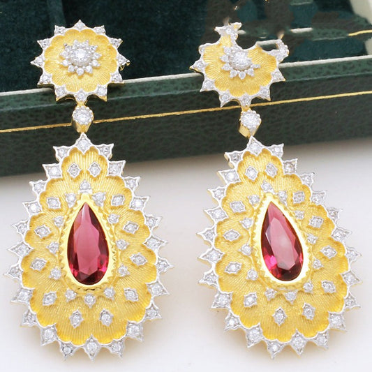 Luxe Divine Collection ~ Custom 925 Silver Luxury Earrings