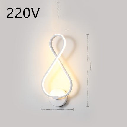 Luxe Divine Collection ~ Led wall lamp nordic minimalist