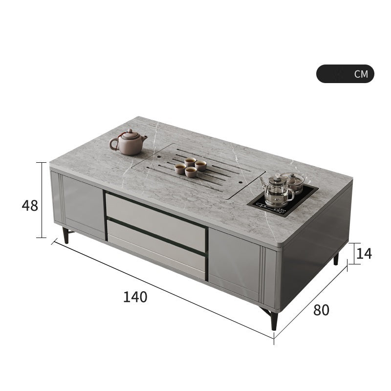 Luxe Divine Collection ~ Italian Minimalist Multi-function Tea Table