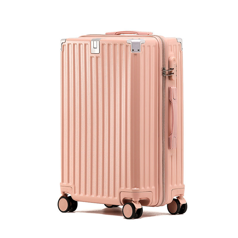 Luxe Divine Collection ~ Aluminum Frame Luggage Solid Extra Thick And Durable Trolley Case