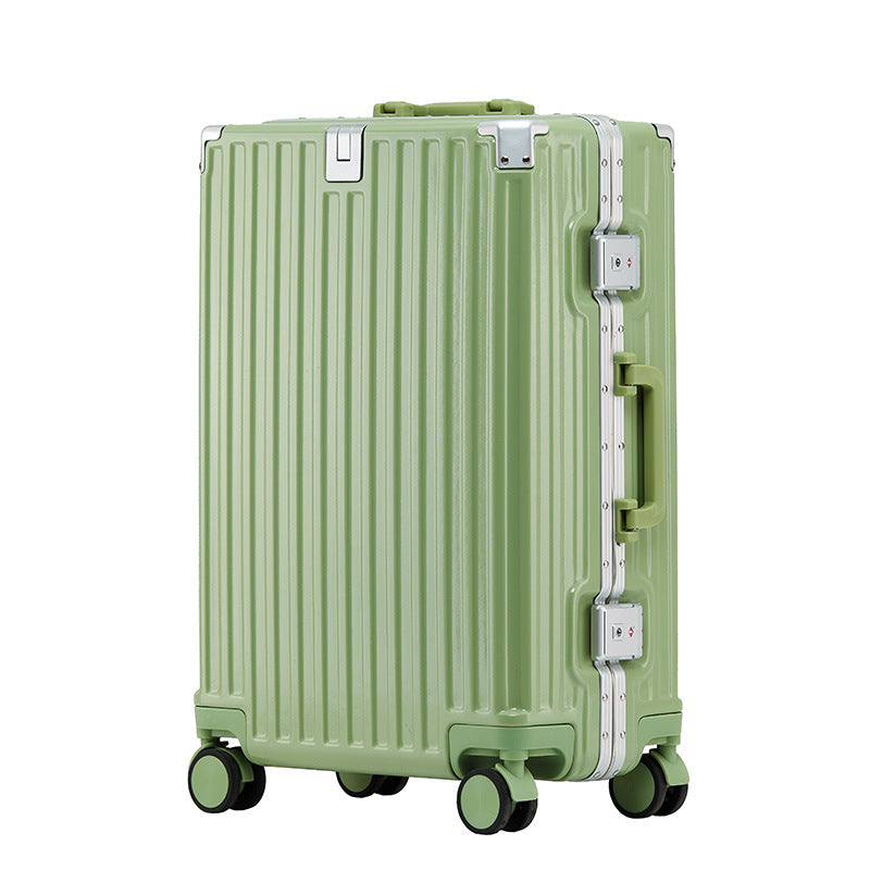 Luxe Divine Collection ~ Aluminum Frame Luggage Solid Extra Thick And Durable Trolley Case