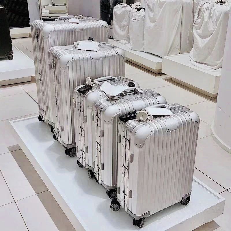 Luxe Divine Collection ~ Aluminum Magnesium Alloy Luggage Large Capacity Trolley Case