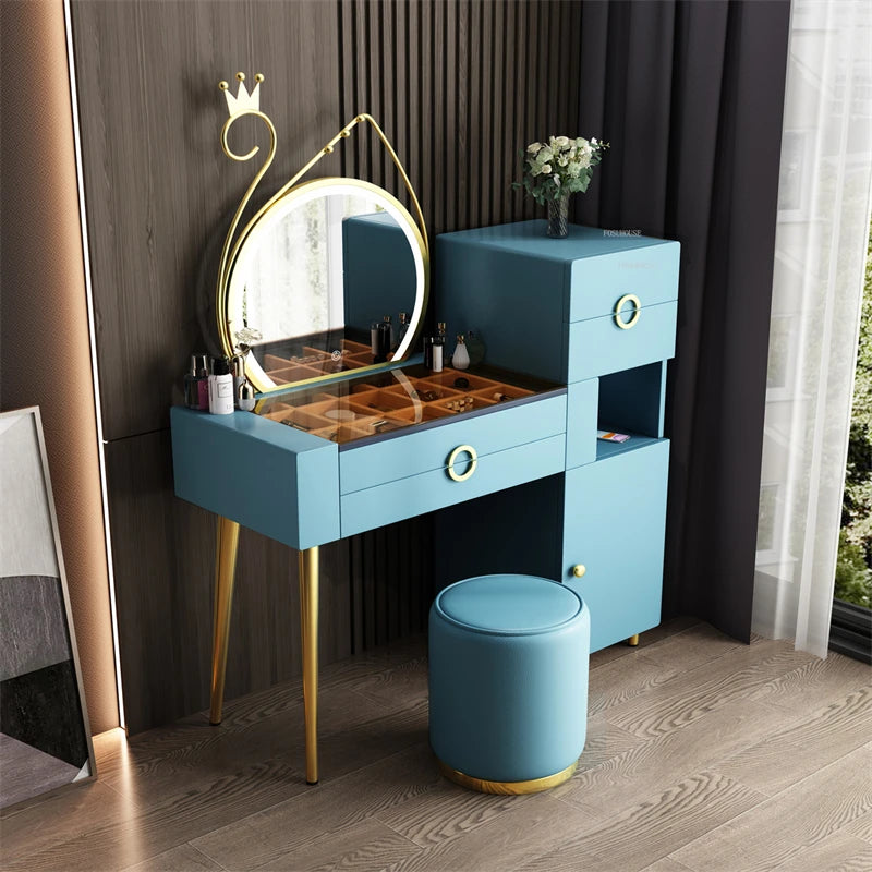 Luxe Divine Collection ~ Nordic Vanity Princess Dressing Tables Luxury Home Dresser