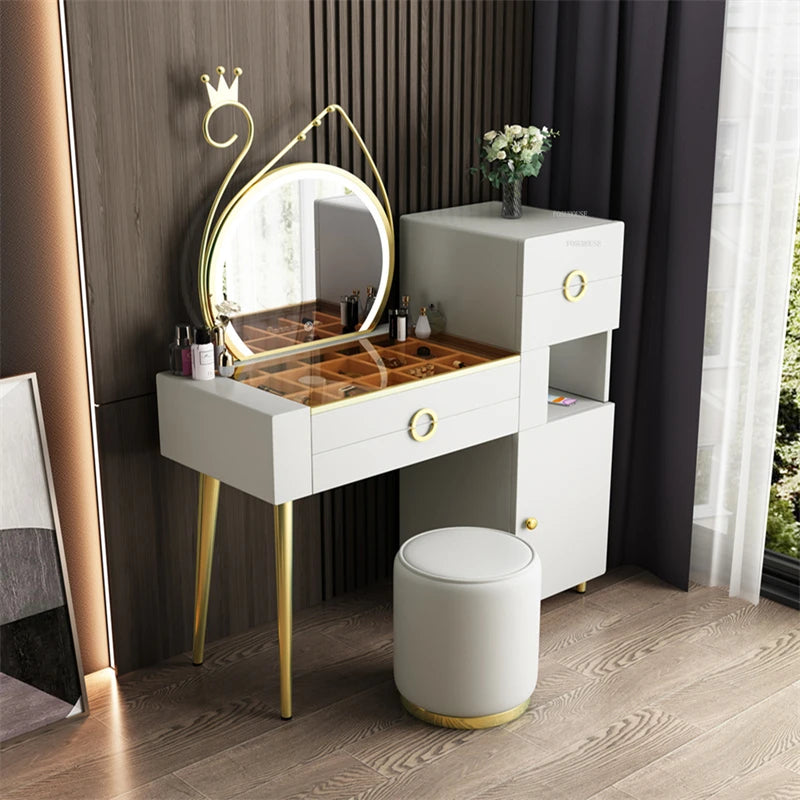 Luxe Divine Collection ~ Nordic Vanity Princess Dressing Tables Luxury Home Dresser