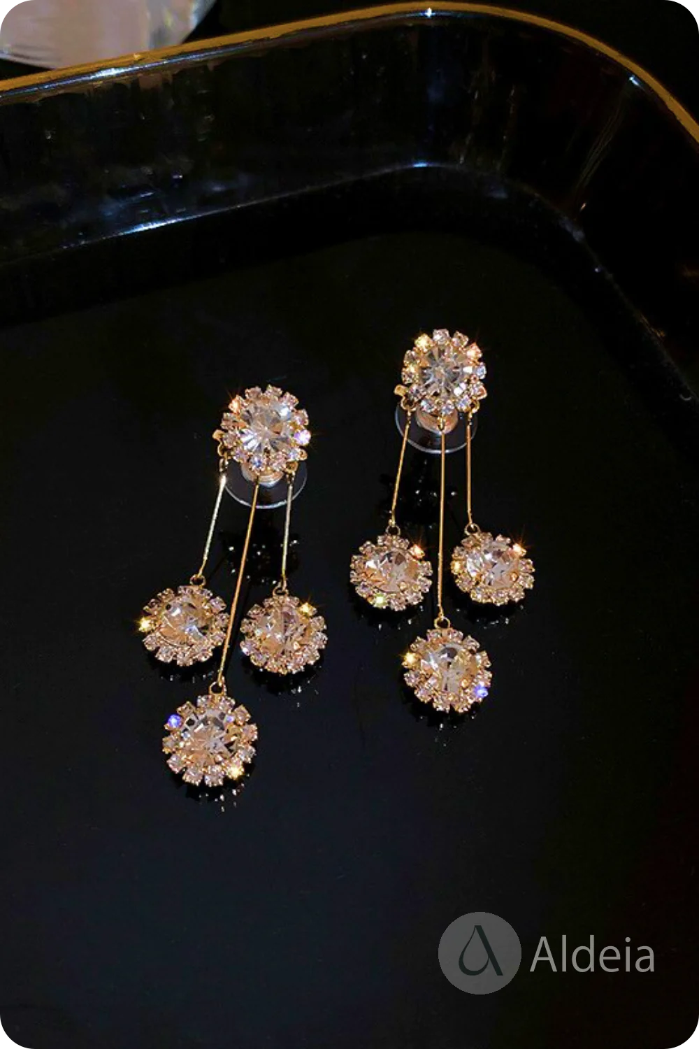 Luxe Divine Collection ~ Virtus Luxury Zircon Stone Earring