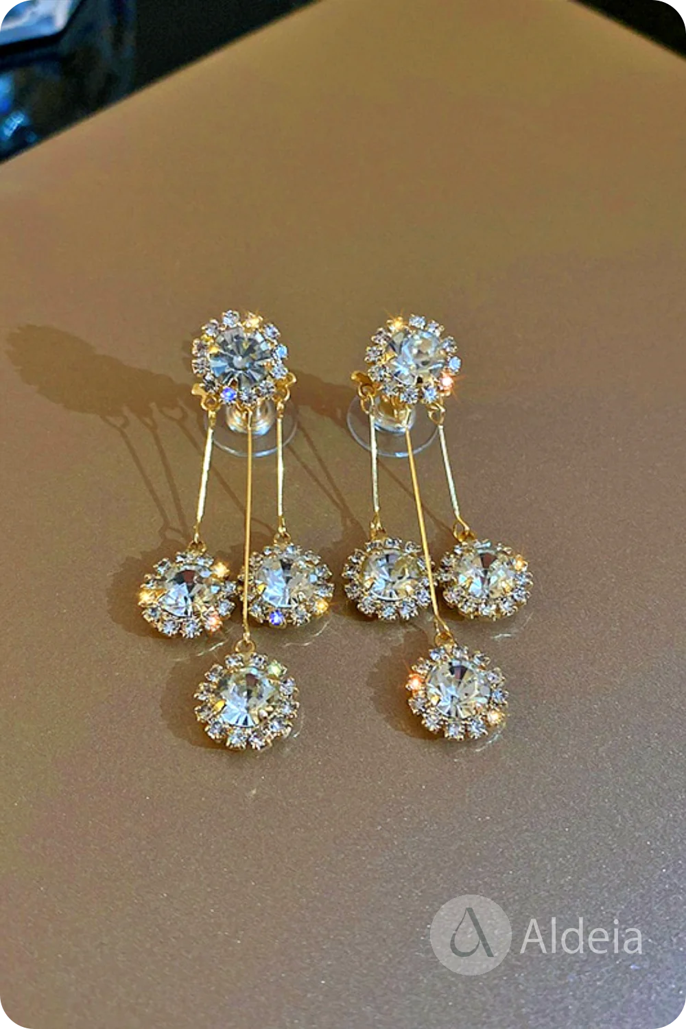 Luxe Divine Collection ~ Virtus Luxury Zircon Stone Earring