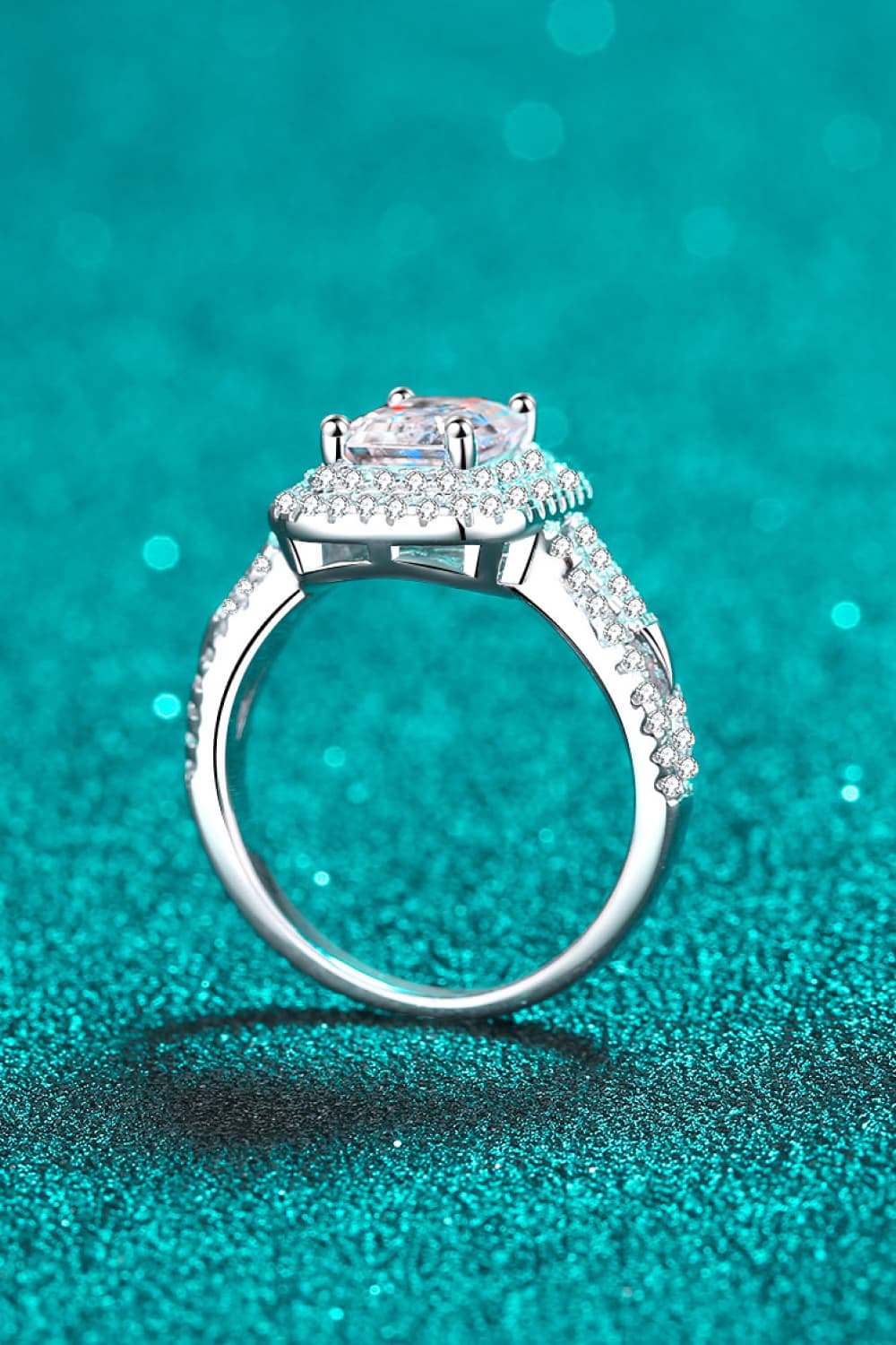 Luxe Divine Collection ~ 2 Carat Moissanite Ring