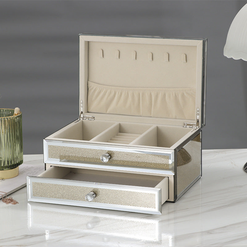 Luxe Divine Collection ~ Luxury Glass Jewelry Box