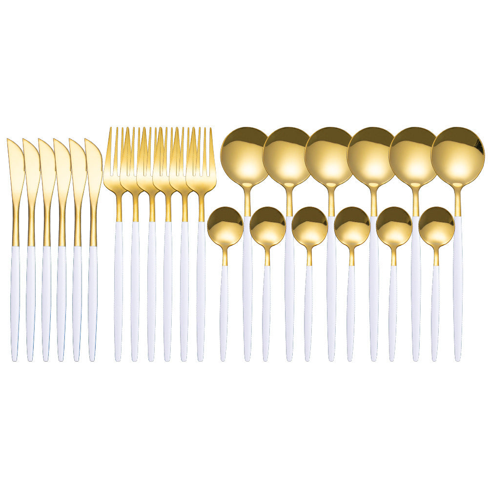 Luxe Divine Collection ~ 24pcs Luxury Cutlery Set