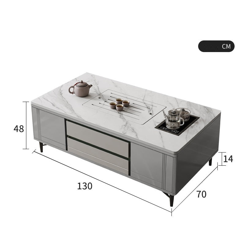 Luxe Divine Collection ~ Italian Minimalist Multi-function Tea Table