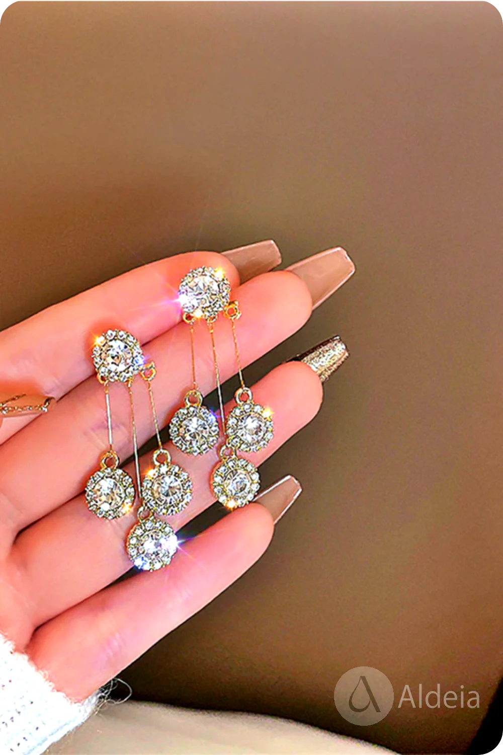 Luxe Divine Collection ~ Virtus Luxury Zircon Stone Earring