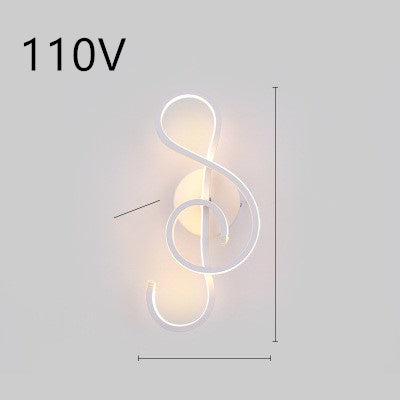 Luxe Divine Collection ~ Led wall lamp nordic minimalist