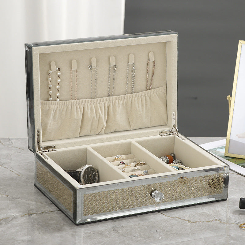 Luxe Divine Collection ~ Luxury Glass Jewelry Box