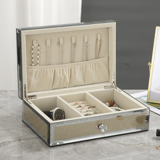 Luxe Divine Collection ~ Luxury Glass Jewelry Box