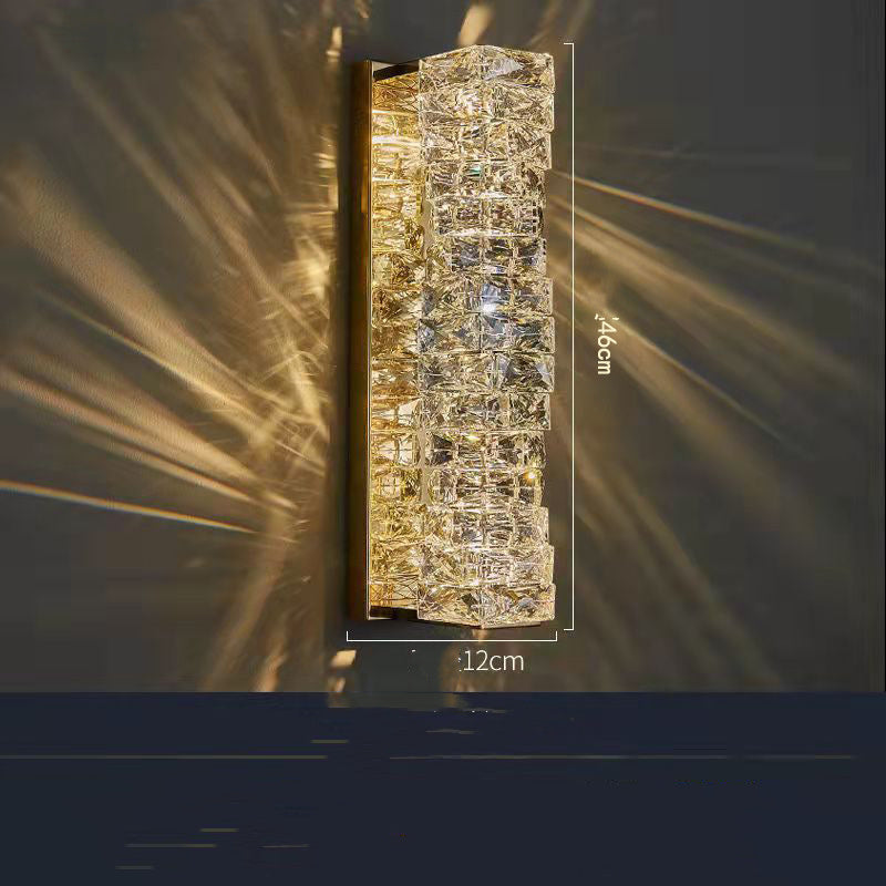 Luxe Divine Collection ~ Nordic Minimalist Crystal Wall Light