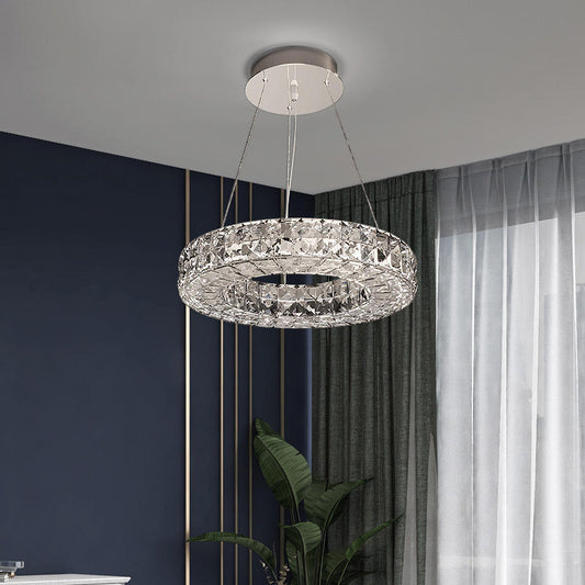 Luxe Divine Collection ~ Luxury Style Crystal Chandelier Modern Simple Led