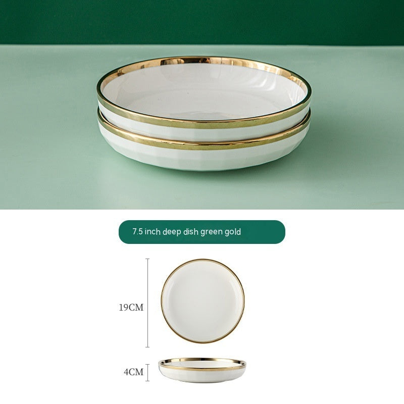 Luxe Divine Collection ~ Luxury Nordic Home Ceramic Bowl or Plate