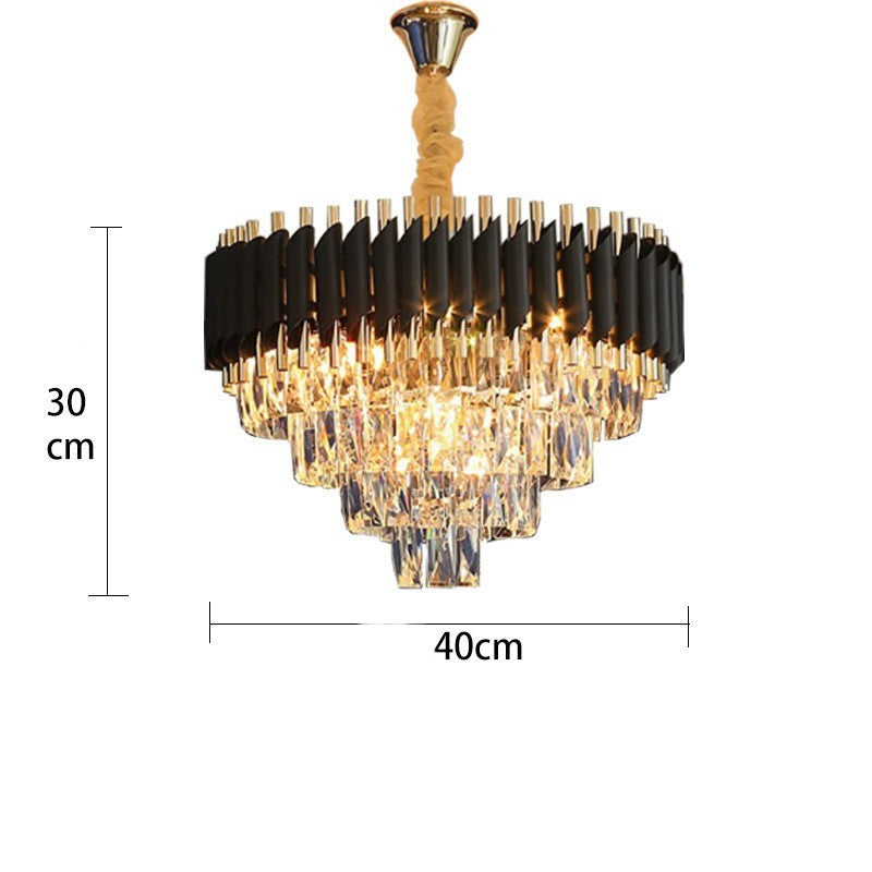 Luxe Divine Collection ~ Simple Living Room Crystal Chandelier