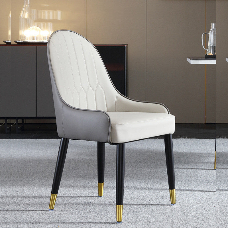 Luxe Divine Collection ~ Luxury Solid Wood Dining Chair Modern Minimalist Backrest