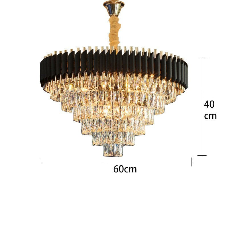 Luxe Divine Collection ~ Simple Living Room Crystal Chandelier