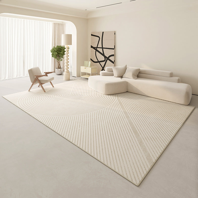 Luxe Divine Collection ~ Luxury Household Simple Cream Style Rug/Carpet